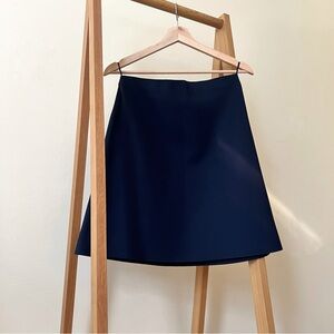 🛑SOLD🛑 Scanlan Theodore Navy A-Line Mini Skirt